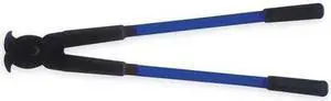 WESTWARD 1YNB5 25-1/2" Cable Cutter, Shear Cut, 1-1/2" Cap