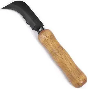 WESTWARD 19G960 Linoleum Knife, Serrated Edge, For Cutting Linoleum And Vinyl