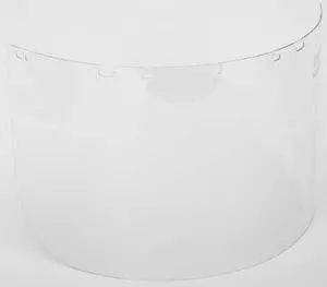 CONDOR 4EZD1 Faceshield Visor,Polycarb,Clr,8x16in
