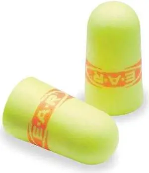 Ear Plugs, 33dB, W/o Cord, Reg, PK200