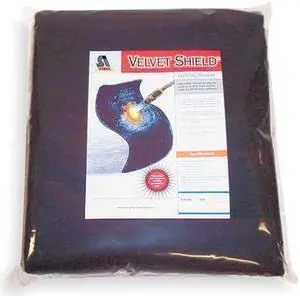 STEINER 316-4X6 Welding Blanket, Carbon Fiber, 6 ft. W., 4 ft. H., 16 oz/sq yd,