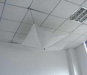 ZORO SELECT 42X286 Roof Leak Diverter,7 ft.,White