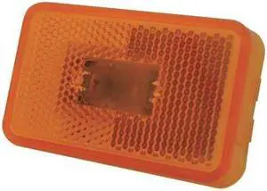 Clearance/Marker,3-1/8 In,LED,Yellow GROTE 47503