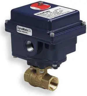 DYNAQUIP CONTROLS EHH27ATE25H 1-1/2" FNPT Brass Electronic Ball Valve 2-Way