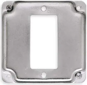 Raco Electrical Box Cover,Square,GFCI,1Gang  808C