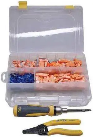 IDEAL 30-2257 Twist-On Connctr Kit,With Tools,230 pcs.