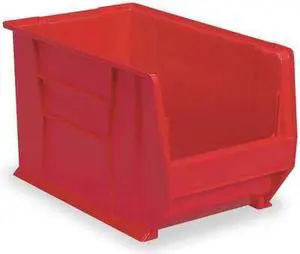 AKRO-MILS 30281RED Red Super Size Bin, 20"L x 12-3/8"W x 8"H