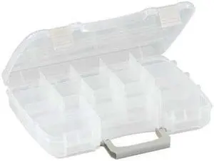 PLANO 3860-01 Adjustable Compartment Box with 5 to 17 compartments, Plastic, 2