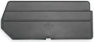 AKRO-MILS 402655KY89 Bin Divider, Black, PK6