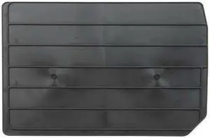 AKRO-MILS 40282 Plastic Divider, Black, 16 1/4 in L, 11 1/8 in H