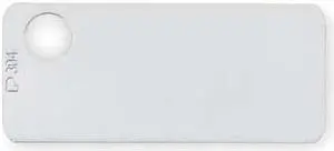 PANDUIT MT172-C Marker Plate,304 Stainless,PK100