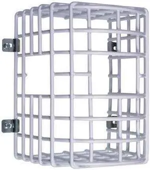 SAFETY TECHNOLOGY INTERNATIONAL STI 9623 White Steel Wire Guard, Beam Smoke