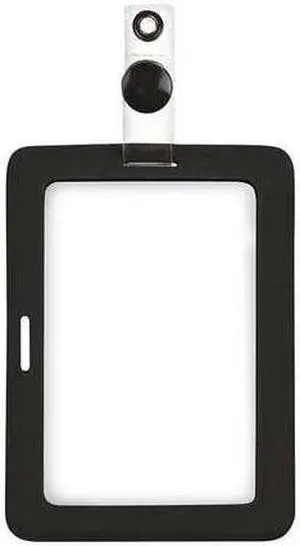 MYID 038940 Badge Holder,Rubberized,PK2