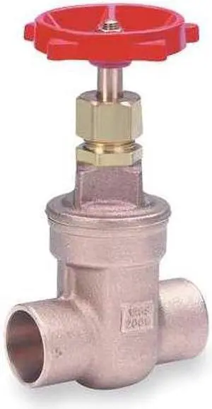 MILWAUKEE VALVE 115 2 Gate Valve,Class 125,2 In.,Solder