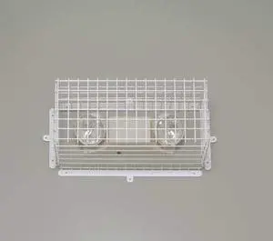 Safety Technology International Wire Guard,Steel,White,24 1/2,Emrg Sign STI 9649