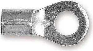 3M M4-516RK Ring Terminal, 5/16 in Stud Size, 4 AWG, 1,000 V, Bare Insulated,