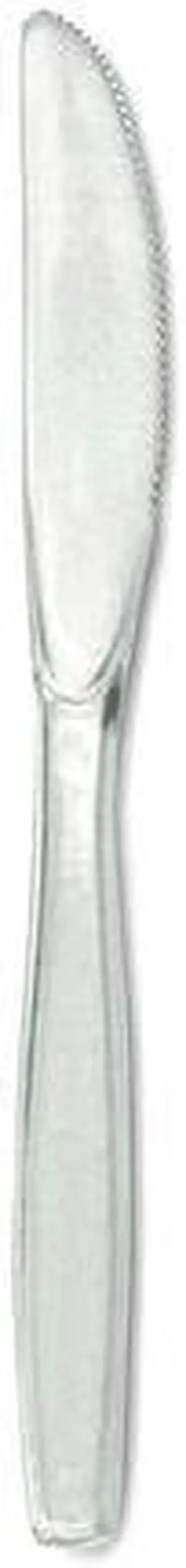 DIXIE KH017  Disposable Knife, Crystal, Heavy Weight, PK1000