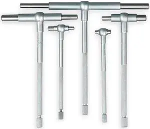 MITUTOYO 155-904 Telescoping Gage Set,5 Pc,0.500 to 6In