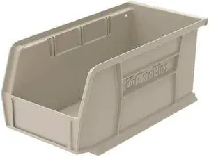AKRO-MILS 30234STONE Stone Hang and Stack Bin, 14-3/4"L x 5-1/2"W x 5"H,