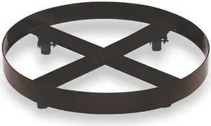 LINCOLN 84377 Drum Dolly,400 lb,5-1/4 In. H,55 gal.