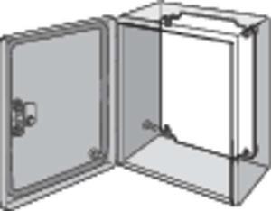 NVENT HOFFMAN LP3530 Interior Panel, 12 Gangs, Steel