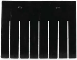 AKRO-MILS 41168 Short Divider, 10-7/8 x 8 In, Black