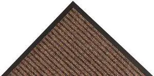 NOTRAX 117S0046BR Entrance Mat, Polypropylene, 3/8 in Thick, Brown, 4 ft W x 6