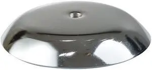 Econoco 4B 4 in. Round Chrome Base With 0.38 in. Threading