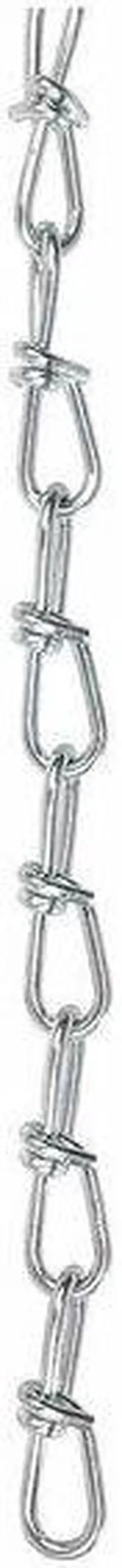 PEERLESS CHAIN 7011032 Chain,Twin Loop,Twist,100 ft.,200 lb.