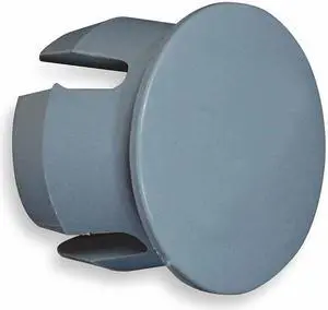ZORO SELECT 4NXU6 Structural Pipe Fitting, Plug, Plastic, 1.25 in Pipe Size,