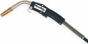 TWECO 10471007 MIG Gun,400 A,Wire 1/16 In,For Tweco