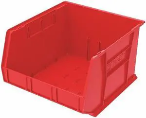 AKRO-MILS 30270RED 11"L x 16-1/2"W x 18"H Red Hang and Stack Bin