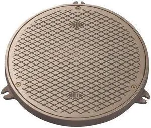 JAY R. SMITH MANUFACTURING 4810-10PB Round Floor Cleanout, Nickel Bronze, 10"