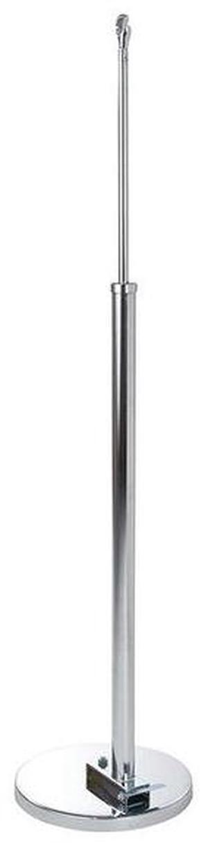 Econoco K32 Bagging Jack with Round Base - Chrome