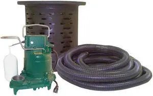ZOELLER 108-0001 Crawl Space System,3/10 HP,115 V,9.7 A