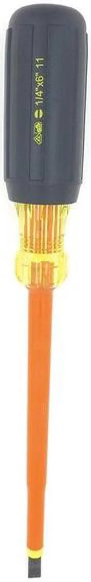 IDEAL 35-9151 Insulated Screwdriver 1/4 in Round