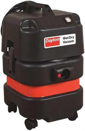 DAYTON 20X605 Industrial/Commercial Shop Vacuum, 1-1/2" Hose Dia., Standard 101