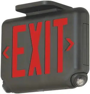 HUBBELL LIGHTING - DUAL-LITE EVCURBD HUBBELL LIGHTING DUALLITE Exit Sign/