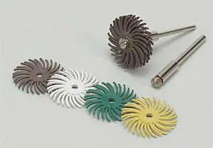 SCOTCH-BRITE 61500151578 Radial Bristle Disc,TC,1 In Dia,80G,PK96