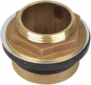 DEARBORN BRASS 4029 Closet Spud, Toilet, Brass, Bronze