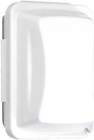TAYMAC MM410W 1 Gang -Gang Multi-directional Electrical Box Cover,