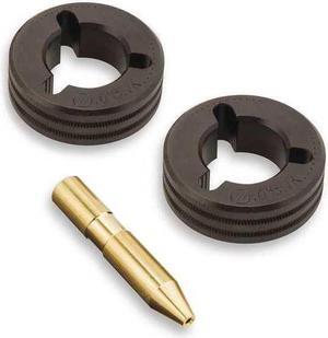 MILLER ELECTRIC 079607 Drive Roll Kit, 2 Roll, V-Knurl, 0.045