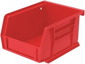 Akromils Home Indoor Mutlipurpose Plastic Stack Storage Hang Bin Red 24 Pack 5.37 X 4.12 X 3