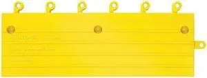 WEARWELL 560 Mat Ramp,Yellow,6 in. x 18 in.,PK10