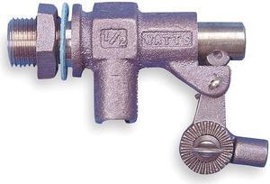 WATTS HD-500-12 Float Valve,1/2 In,Bronze,Bulkhead Mount