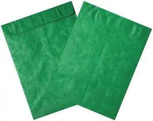 Tyvek TYC1013G 10 x 13 in. Green Envelopes - Case of 100