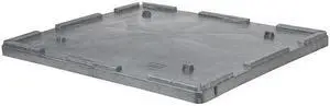 BUCKHORN TL4844030051000 Bulk Container Lid 48 7/8 in L, 44 3/4 in W, 44 13/16