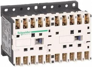 SCHNEIDER ELECTRIC LC2K09107B7 IEC Magnetic Contactor, 3 Poles, 24 V AC, 9 A,