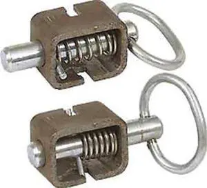 BUYERS PRODUCTS 3ULU7 Spring Latch W/ Tube and Pin, SS