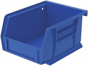Akromils Home Indoor Mutlipurpose Plastic Stack Storage Hang Bin Blue 24 Pack 5.37 X 4.12 X 3